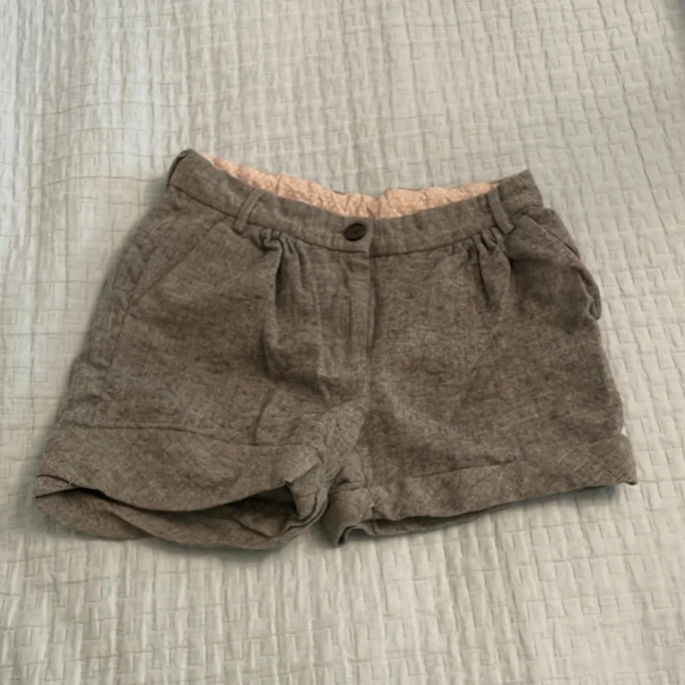 Crewcuts Gray Wool Shorts